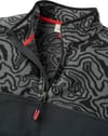 Passenger + Set Off Polartec® 1/4 Zip Fleece Strata Swirl Black