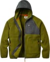 Offgrid Full Zip Hooded Sherpa Fleece Khaki + Passenger
