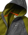 Passenger + Offgrid Full Zip Hooded Sherpa Fleece Khaki