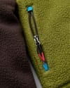 Passenger + Offgrid Full Zip Sherpa Fleece Espresso Khaki - 3