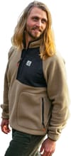 Passenger + Offgrid 1/2 Zip Sherpa Fleece Biscuit