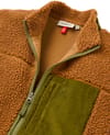 Passenger + Trekker Deep Pile Sherpa Vest Caramel