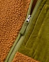 Passenger + Trekker Deep Pile Sherpa Vest Caramel - 3