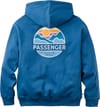 Passenger + Laidback Relaxed Fit Hoodie Dark Denim - 3