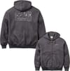 Slower Rhythms Full Zip Hoodie Faded Black + Passenger
