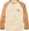 Passenger + Laidback Relaxed Fit LS Tshirt Raglan Birch Toffee