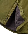 Passenger + Kodiak Sherpa Lined Cord Overshirt Khaki - 3