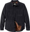 Kodiak Sherpa Lined Cord Overshirt Faded Black + Passenger