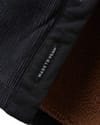 Passenger + Kodiak Sherpa Lined Cord Overshirt Faded Black - 3
