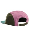 Passenger + Fixie Organic 5 Panel Cap Grape Multi