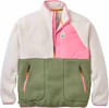 Home Sherpa Fleece W Dusty Olive White Sand + Passenger