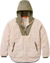 Beaumont Sherpa Hooded Fleece W Vintage White + Passenger