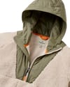 Passenger + Beaumont Sherpa Hooded Fleece W Vintage White