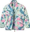 Home Full Zip Sherpa Fleece W Slower Rhythms Stormy Blue + Passenger
