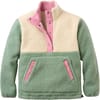 Clover Sherpa Fleece Pullover W Pistachio + Passenger