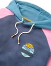 Passenger + Riser Cotton Hoodie W Charcoal