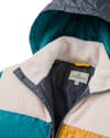 Passenger + Inspire Insulated Hooded Jacket W Charcoal Mediterranean
