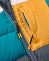 Passenger + Inspire Insulated Hooded Jacket W Charcoal Mediterranean - 3