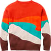 Passenger + Scenic Knitted Jumper W Scenic Chestnut
