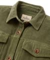 Passenger + Stella Cord LS Shirt W Dusty Olive