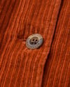 Passenger + Flint Corduroy Overshirt W Dark Rust - 3