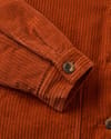 Passenger + Flint Corduroy Overshirt W Dark Rust - 6