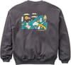 Passenger + Slower Rhythms Organic Cotton Sweatshirt W Faded Black - 3