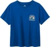 Passenger + Lost Patch Organic Cotton Tshirt W Blue Navy
