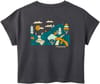 Passenger + Slower Rhythms Organic Cotton Tshirt W Faded Black - 3