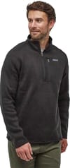 Patagonia + M's Better Sweater 1/4 Zip Black