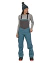 Patagonia + W's Snowdrifter Bibs Wavy Blue
