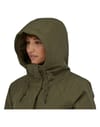 Patagonia + W's Great Falls Insulated Parka Basin Green - 5