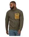 Patagonia + M's R2 TechFace Jkt Basin Green