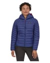 Patagonia + W's Down Sweater Hoody Sound Blue