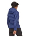 Patagonia + W's Down Sweater Hoody Sound Blue - 3
