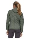 Patagonia + W's Micro Puff Hoody Hemlock Green - 3