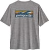 Patagonia + M's Cap Cool Daily Graphic Shirt Feather Grey - 3