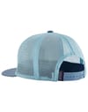 Patagonia + K's Trucker Hat Ridge Rise Stripe Light Plume Grey