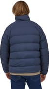Patagonia + M's Reversible Silent Down Jkt Basin Green - 5