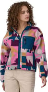 Patagonia + W's Synch Jkt Frontera Marble Pink