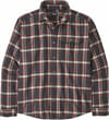 M's L/S LW Fjord Flannel Shirt Major Ink Black + Patagonia