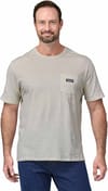 Patagonia + M's Daily Pocket Tee Birch White