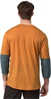 Patagonia + M's Merino Blend 3/4 Sleeve Bike Jersey Golden Caramel - 3