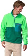 Patagonia + M's Microdini 1/2 Zip P/O Gather Green