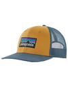P-6 Logo Trucker Hat Pufferfish Gold + Patagonia