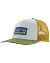 P-6 Logo Trucker Hat Wispy Green + Patagonia