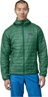 Patagonia + M's Nano Puff Hoody Conifer Green