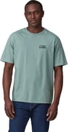 Patagonia + M's '73 Skyline Organic T-Shirt Thermal Blue - 4