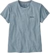 Patagonia + W's P-6 Logo Responsibili-Tee Thermal Blue