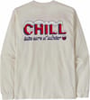 Patagonia + M's L/S Chill Responsibili-Tee Birch White